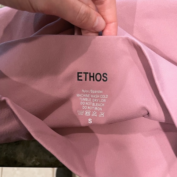 Ethos Pink Leggings w Pockets - Picture 3 of 5